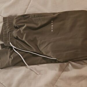 NVGTN olive green joggers small